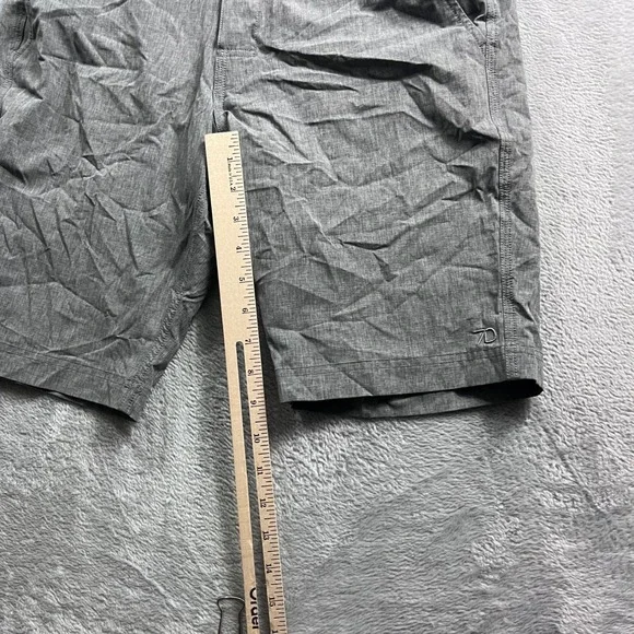 7 Diamonds Velocity Performance Shorts Mens 30 Heather Grey Stretch Golf Casual - Picture 6 of 10